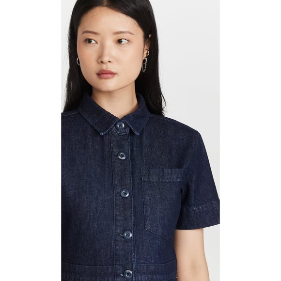 TRIARCHY DENIM THE TAILORED SHIRT DRESS - Picture 7 of 12
